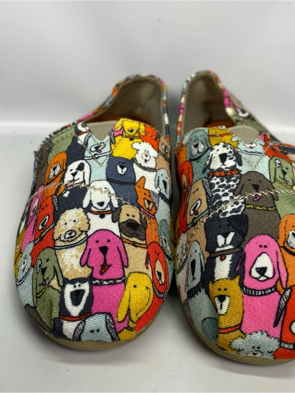SKECHERS BOBS Women’s Plush wags Dog Party Ballet FLATS SZ 5.5